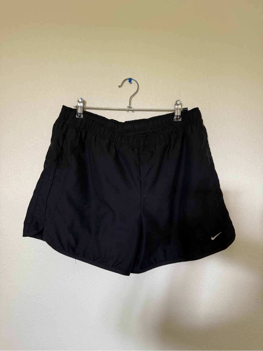 Nike Black Women's Athletic Shorts with Swoosh